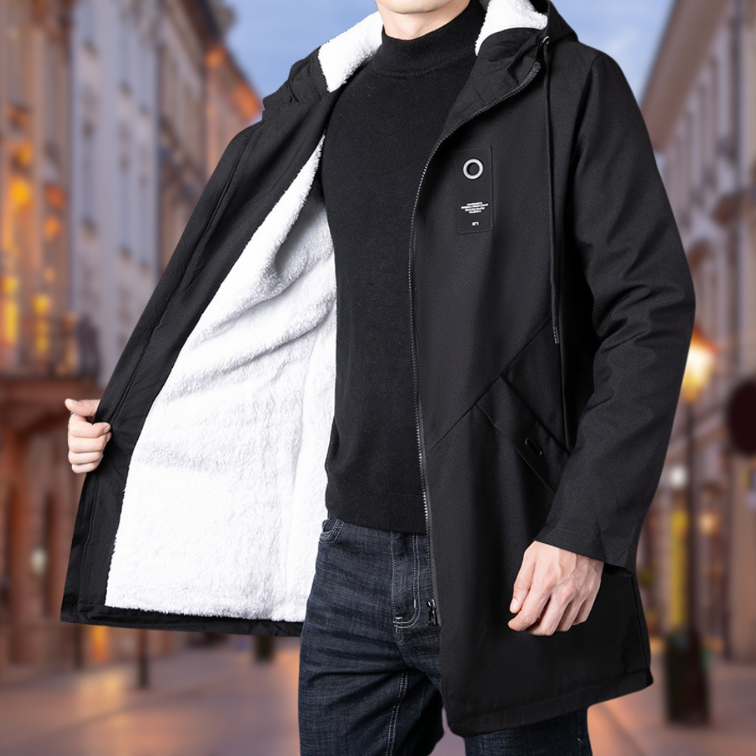 Sasha™ | Cappotto casual foderato da uomo