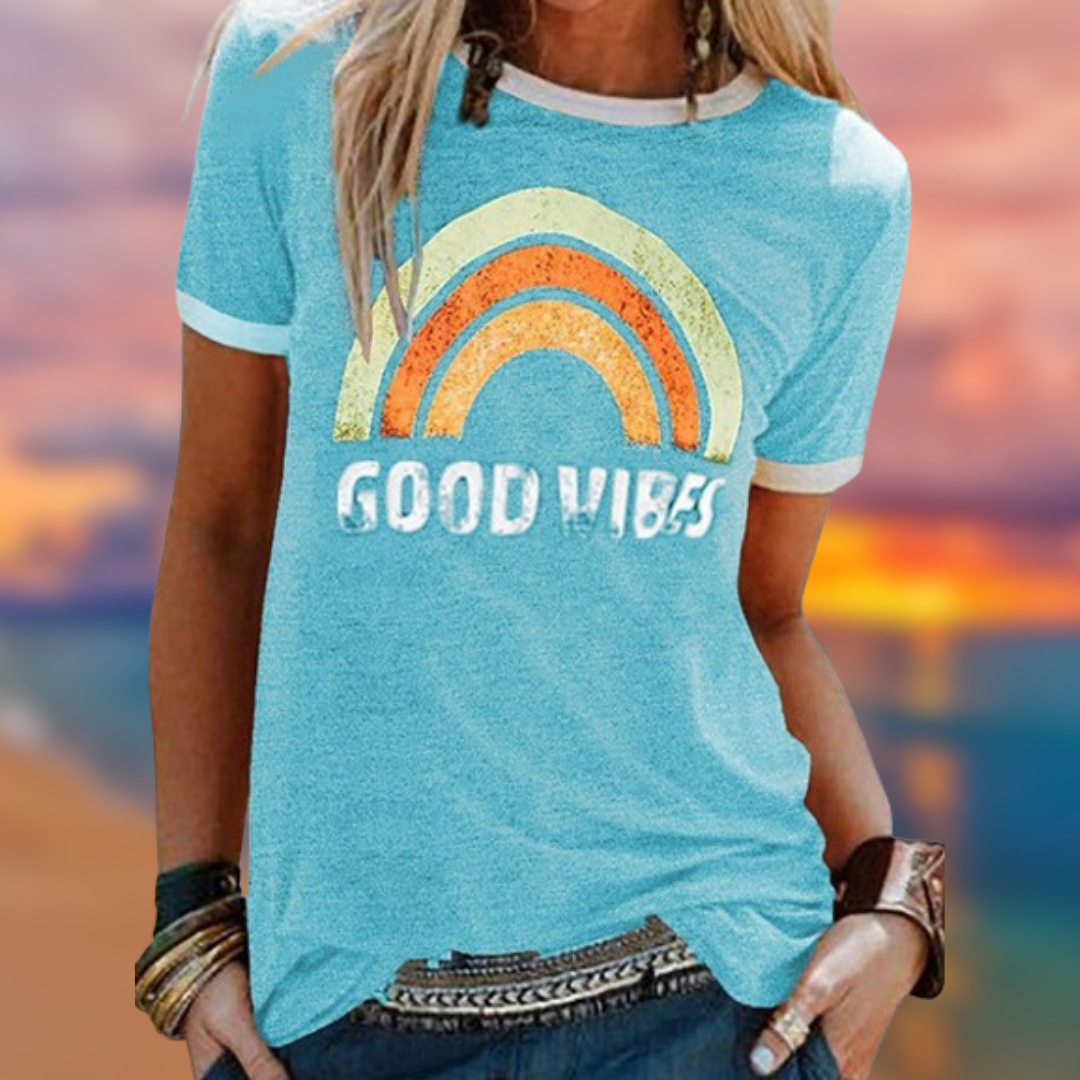 Catalina™ | T-Shirt da donna "Good Vibes"