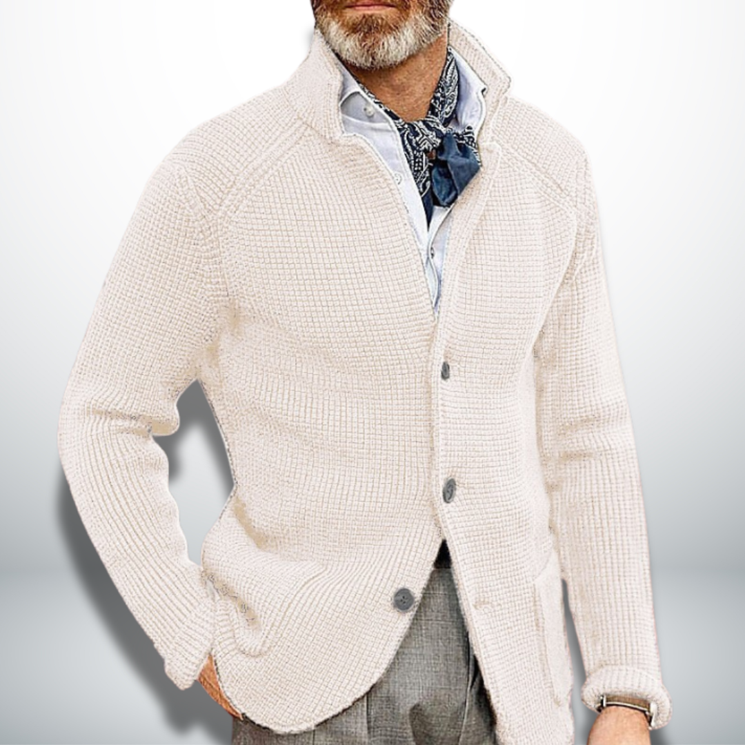 Tiberio™ | Cardigan da uomo morbido ed elegante