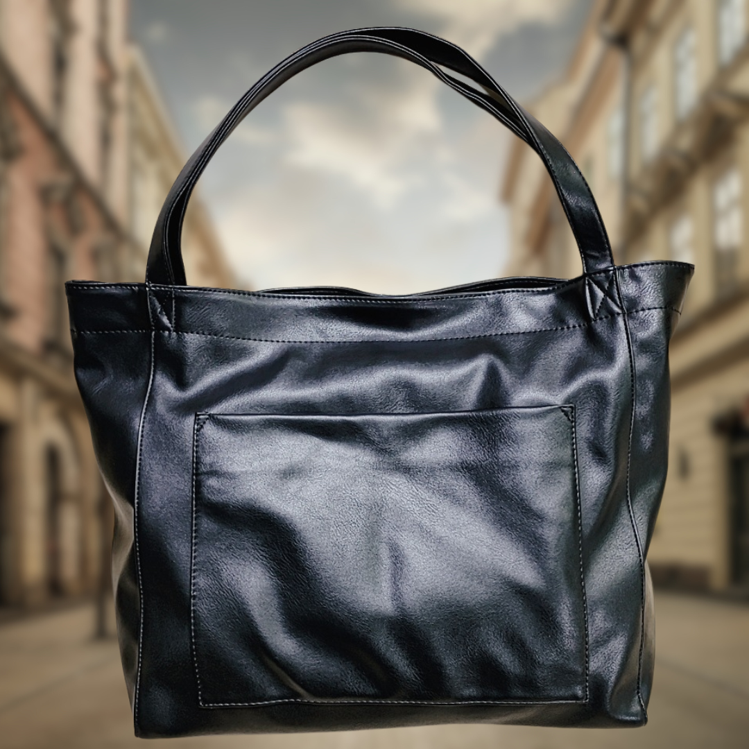 Sarah™ | Borsa da donna con effetto morbida pelle