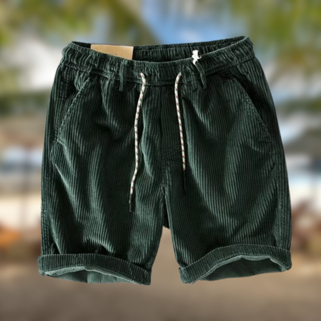 Leo™ | Shorts da uomo effetto velluto