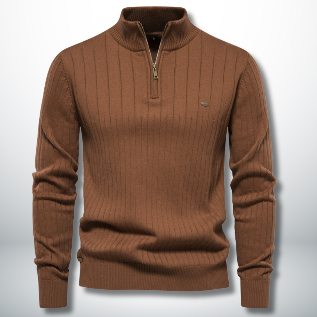 Everett™ | Maglione comodo ed elegante con zip