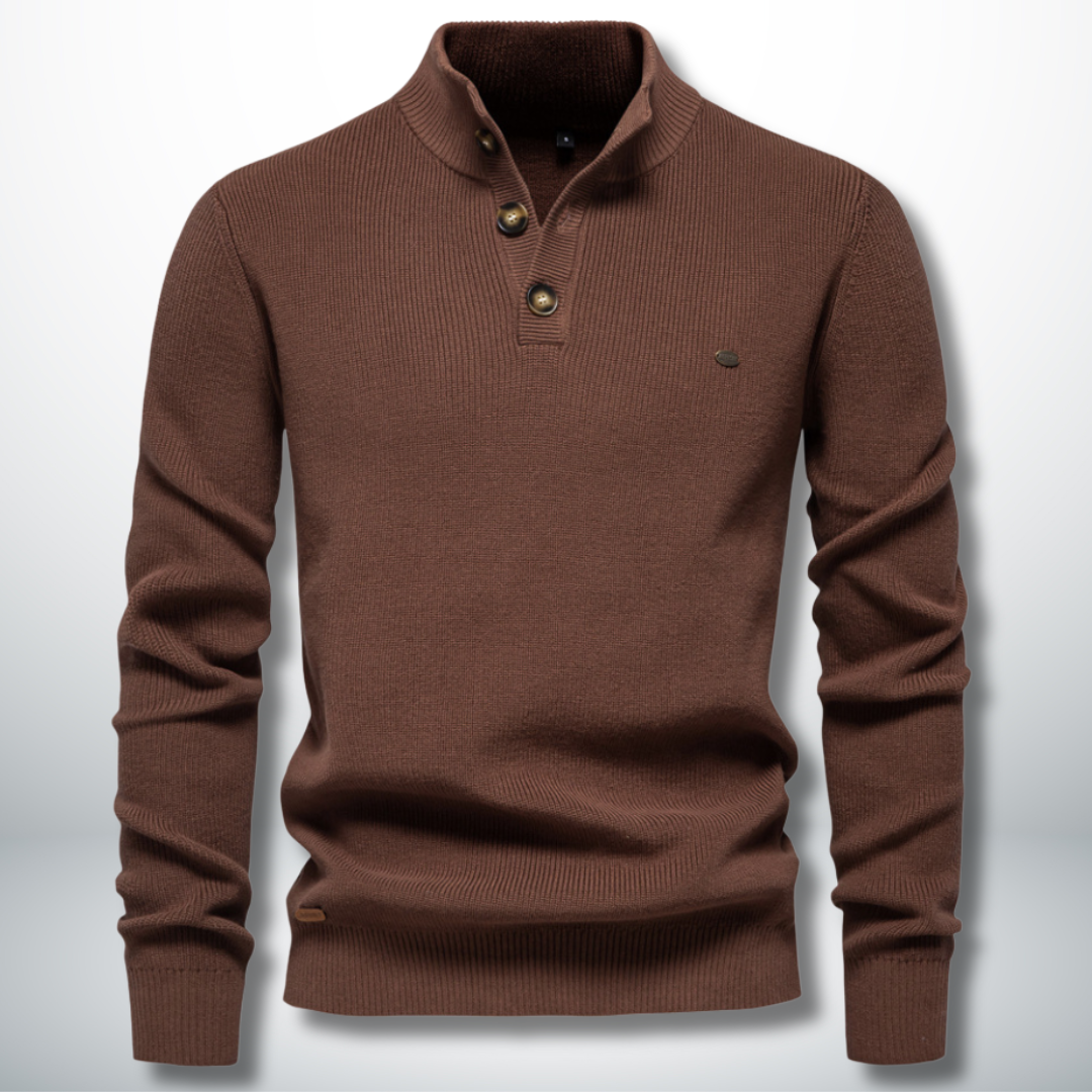 Flaviano™ | Maglione con bottoni comodo ed elegante