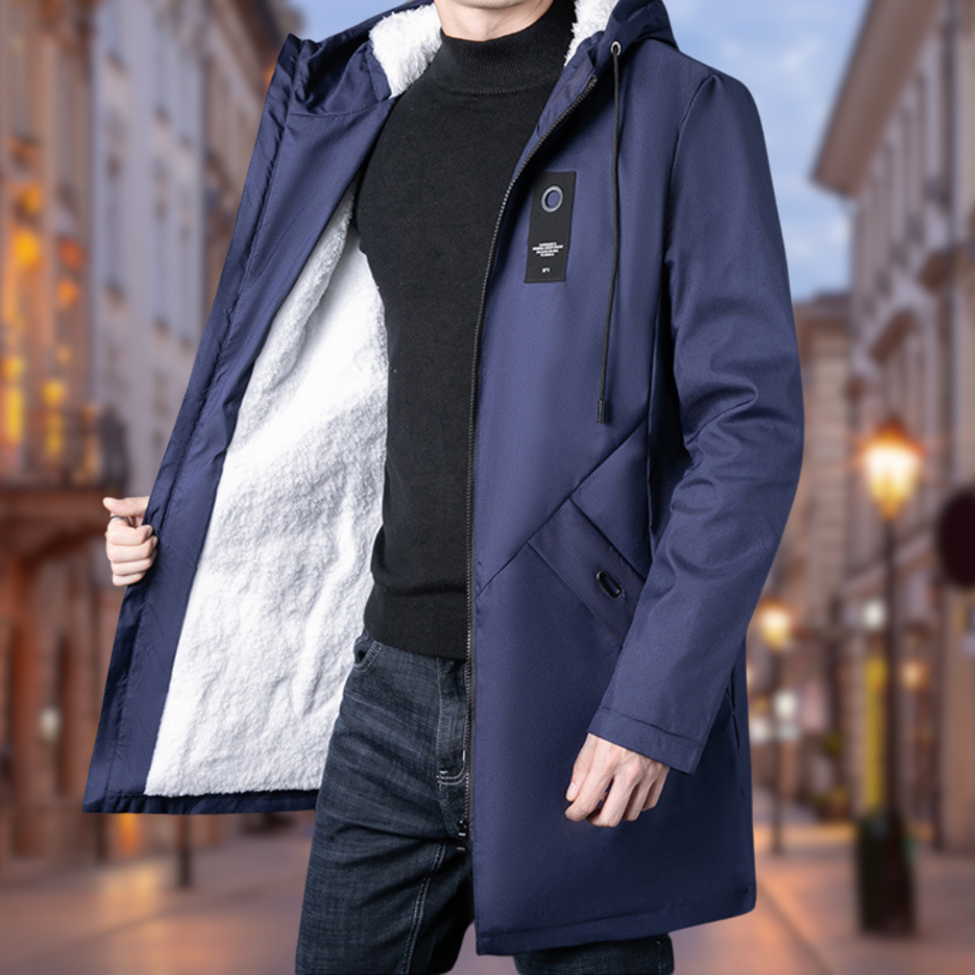 Sasha™ | Cappotto casual foderato da uomo