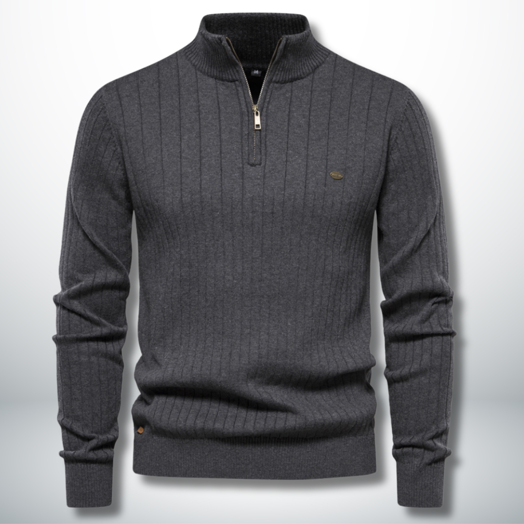 Everett™ | Maglione comodo ed elegante con zip