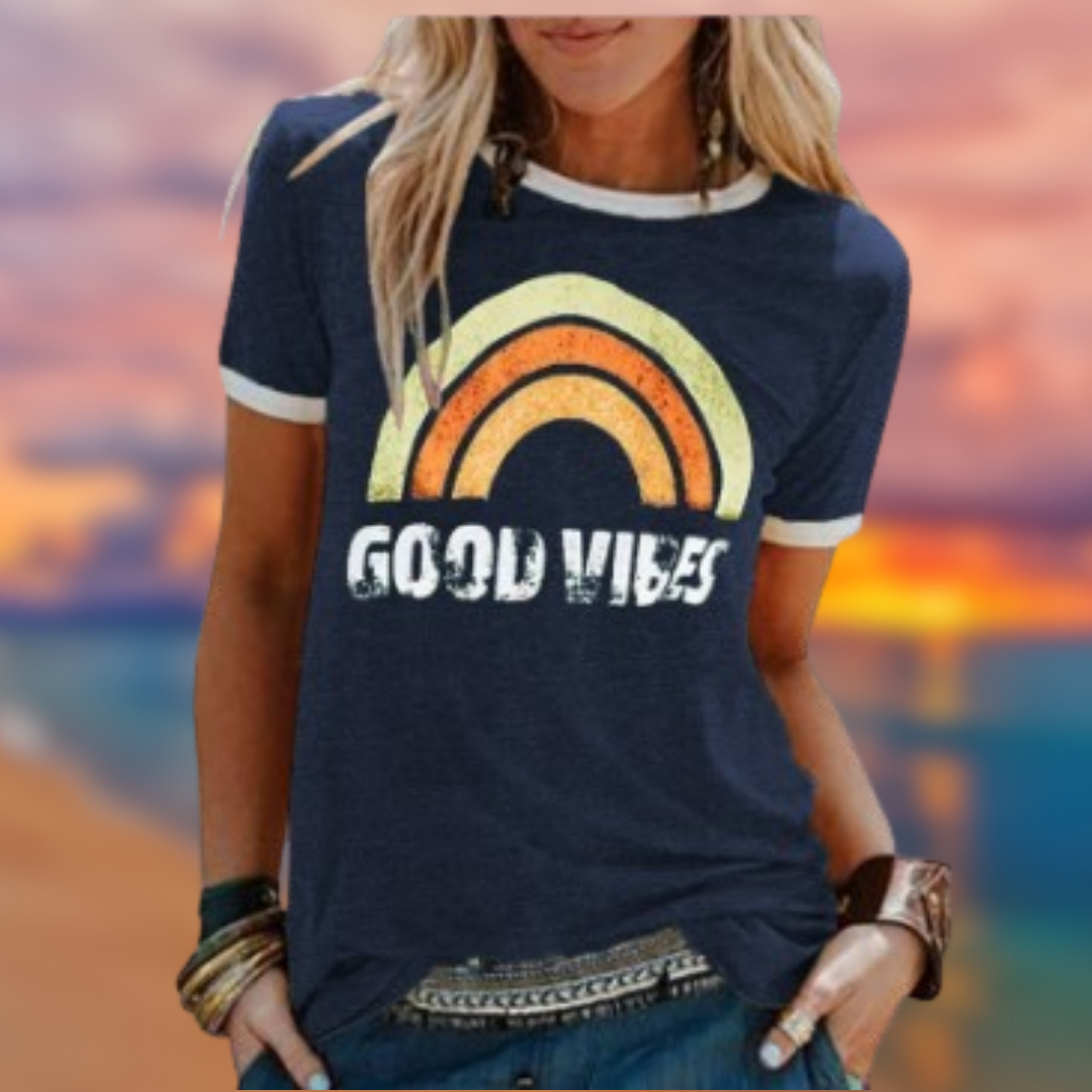 Catalina™ | T-Shirt da donna "Good Vibes"