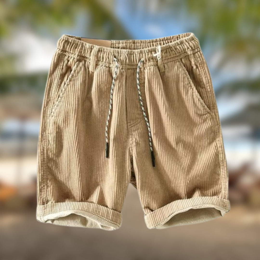 Leo™ | Shorts da uomo effetto velluto