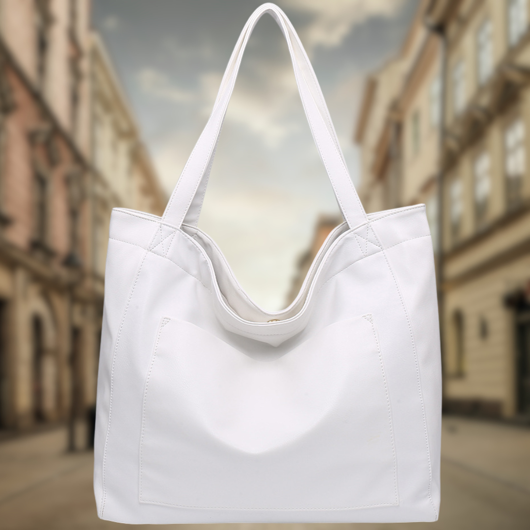 Sarah™ | Borsa da donna con effetto morbida pelle