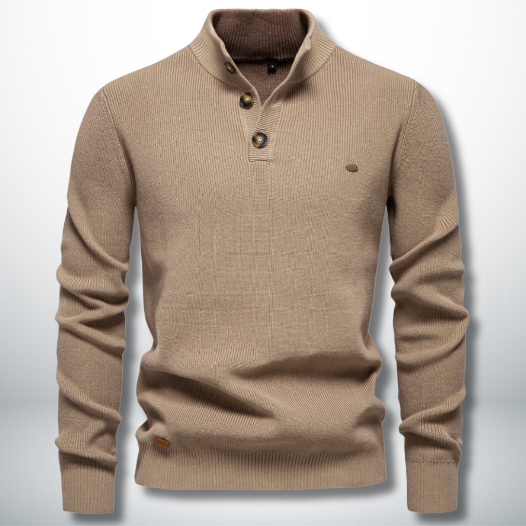 Flaviano™ | Maglione con bottoni comodo ed elegante