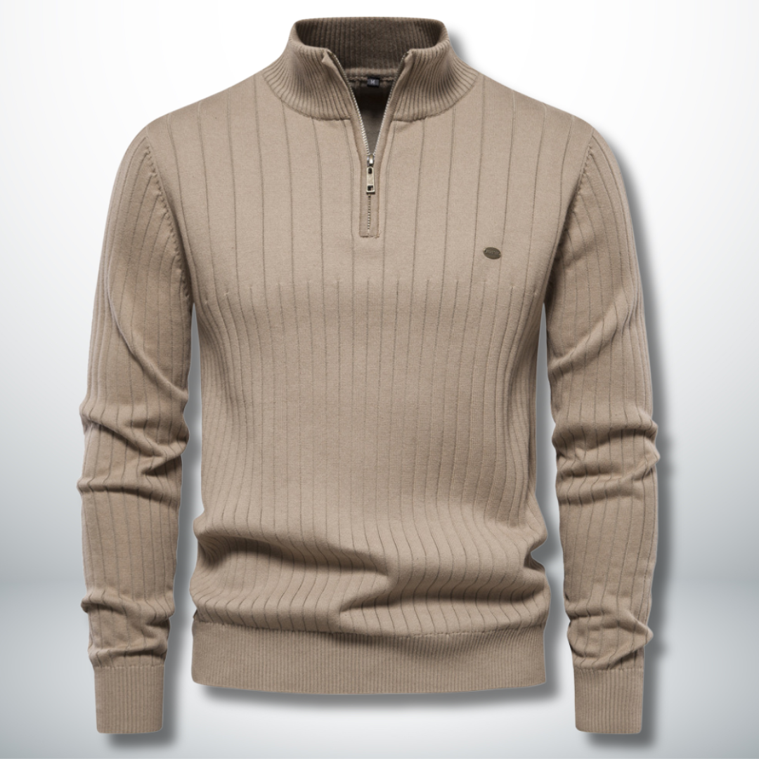 Everett™ | Maglione comodo ed elegante con zip