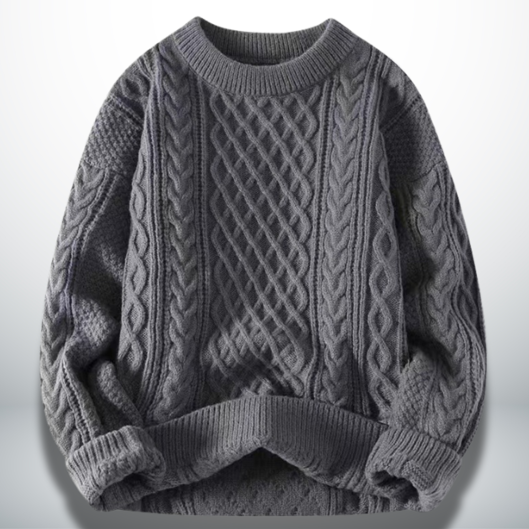 Oberon™ | Maglione elegante a girocollo da uomo