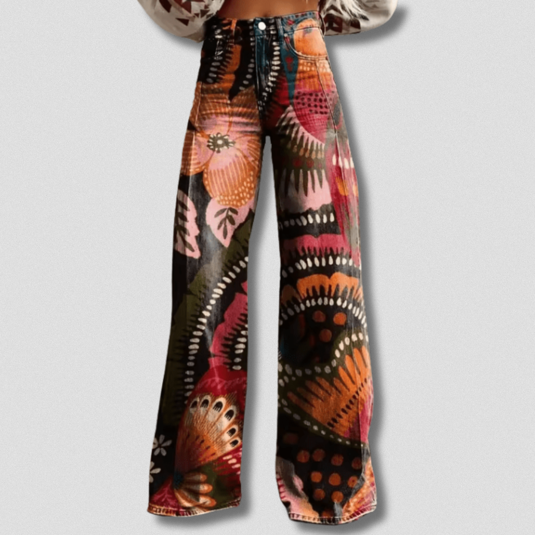 Antonia™ | Pantalone retrò a gamba larga (No denim)